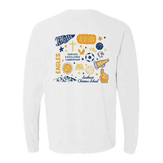 The All Things Southeast Christian | Adult White Long Sleeve Tee