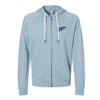 The All Things Southeast Christian | Adult Misty Blue Full-Zip Hooded Sweatshirt