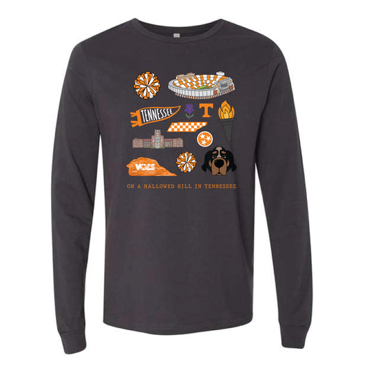 The All Things Tennessee | Dark Grey Long Sleeve