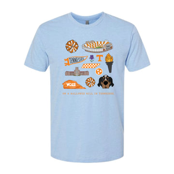 The All Things Tennessee | Heather Columbia Blue Tee