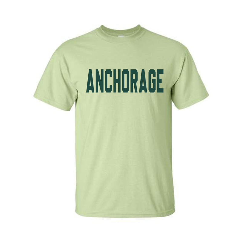 The Anchorage Block | Pistachio Tee