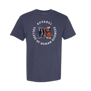 The Apparel Aubie | Adult True Navy Tee