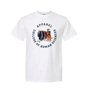 The Apparel Aubie | Adult White Tee