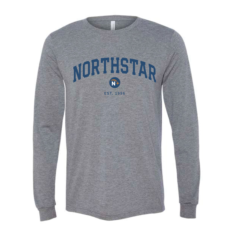 The Northstar Arch | Grey Long-Sleeve Tee