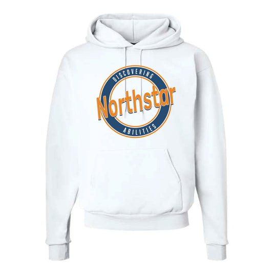 The Northstar Circle | White Hoodie