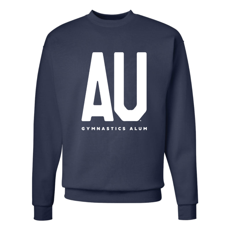 The Big AU Gymnastics Alum | Navy Crewneck Sweatshirt