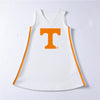 The University of Tennessee | White V-Neck Cheer Dress