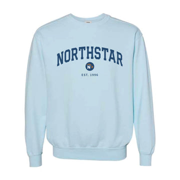 The Northstar Arch | Soothing Blue Crewneck Sweatshirt