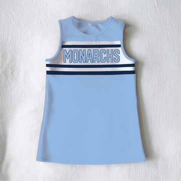 The Old Dominion University | Light Blue Classic Cheer Dress