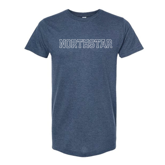 The Northstar Outline | Heather Denim Oversized Tee