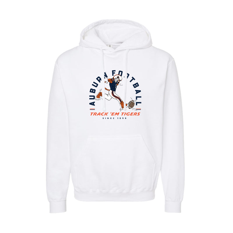 White auburn hoodie sale