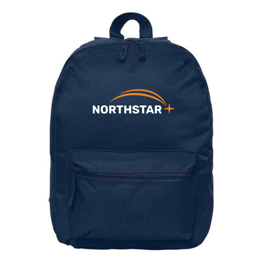 The Northstar Logo | Embroidered Navy Backpack