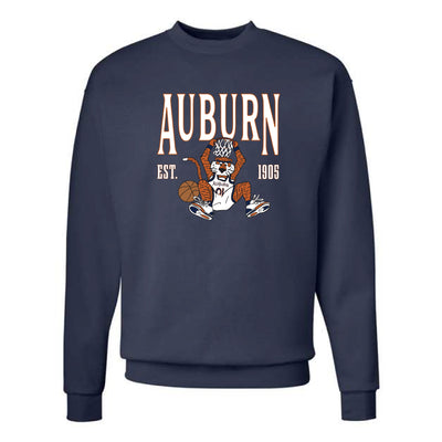 The Aubie Basketball EST. | Navy Sweatshirt