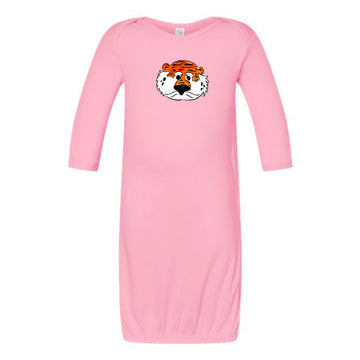 The Aubie Head | Baby Pink Layette