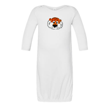 The Aubie Head | Baby White Layette