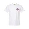 The Aubie Loves Exercise | Adult White Tee