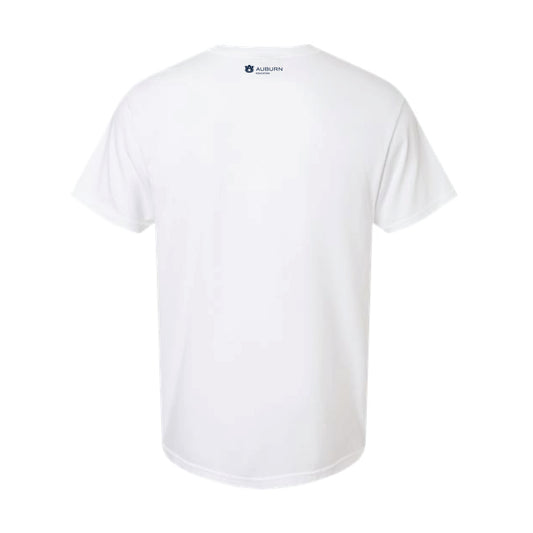 The Aubie Loves History | Adult White Tee