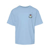 The Aubie Loves History | Youth Light Blue Tee