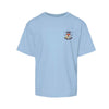 The Aubie Loves Math | Youth Light Blue Tee