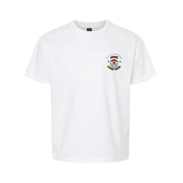 The Aubie Loves Math | Youth White Tee