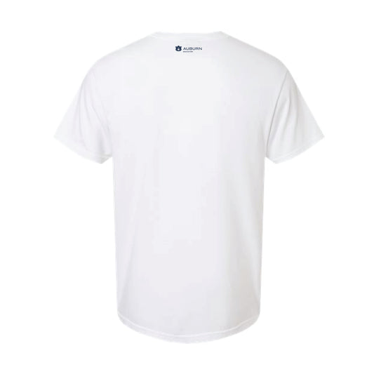 The Aubie Loves Music | Adult White Tee