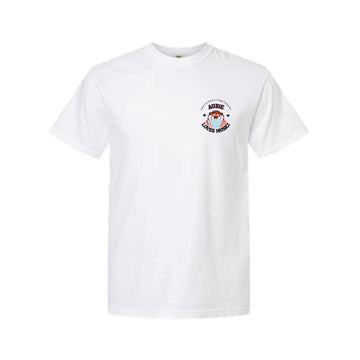 The Aubie Loves Music | Adult White Tee