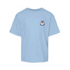 The Aubie Loves Reading | Youth Light Blue Tee