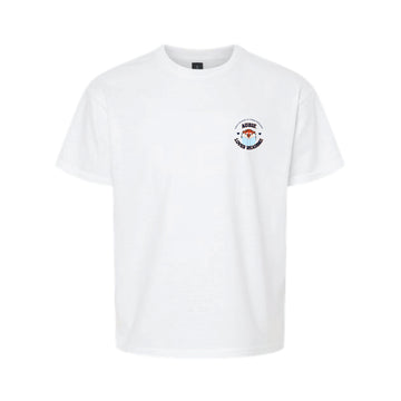 The Aubie Loves Reading | Youth White Tee