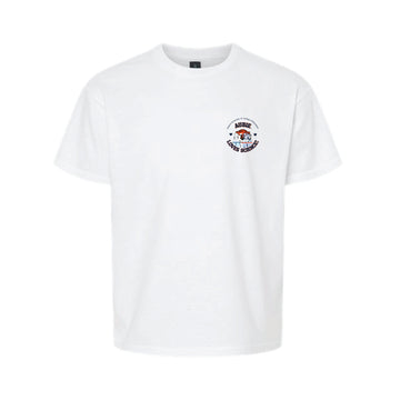 The Aubie Loves Science | Youth White Tee