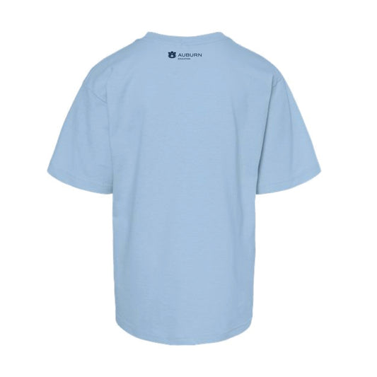 The Aubie Loves Science | Light Blue Tee
