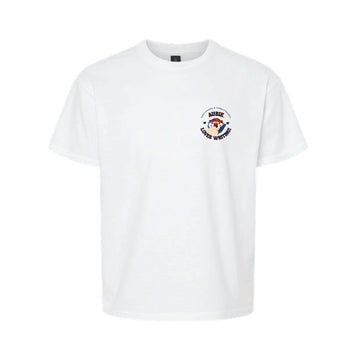 The Aubie Loves Writing | Youth White Tee