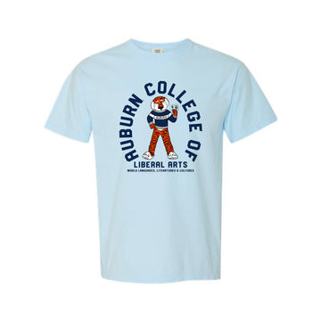 The Aubie Passport Oval | Chambray Tee