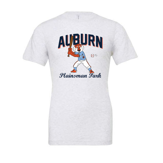 The Aubie Plainsman Park Tee | Ash