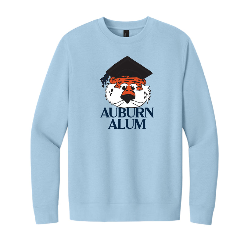 The Auburn Alum  Aubie | Ice Blue Sweatshirt