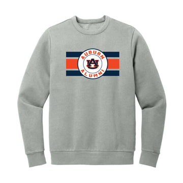 The Auburn Alumni Stripes | Gusty Grey Sweatshirt