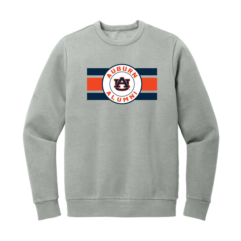 The Auburn Alumni Stripes | Gusty Grey Sweatshirt