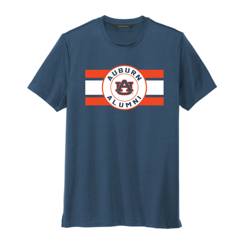 The Auburn Alumni Stripes | Insignia Blue Tee