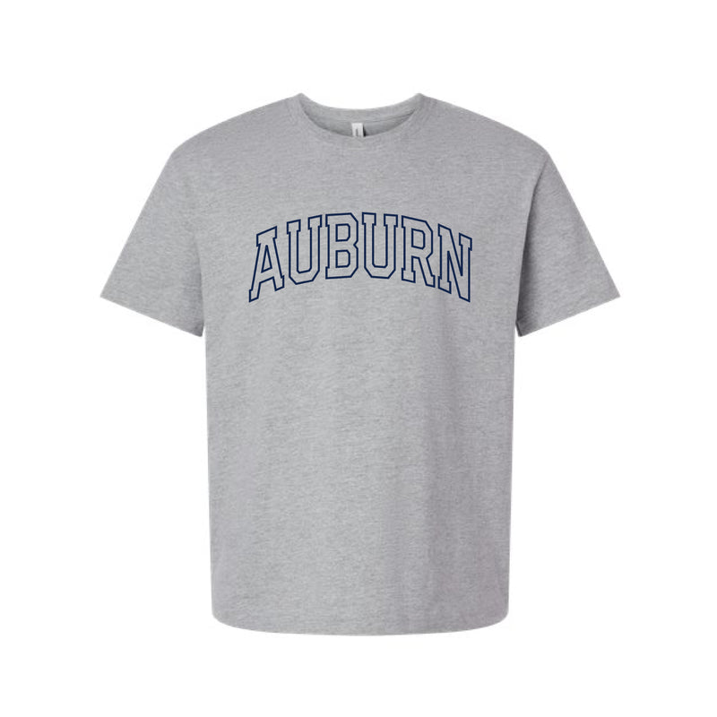 The Auburn Arch Outline | Athletic Heather Tee