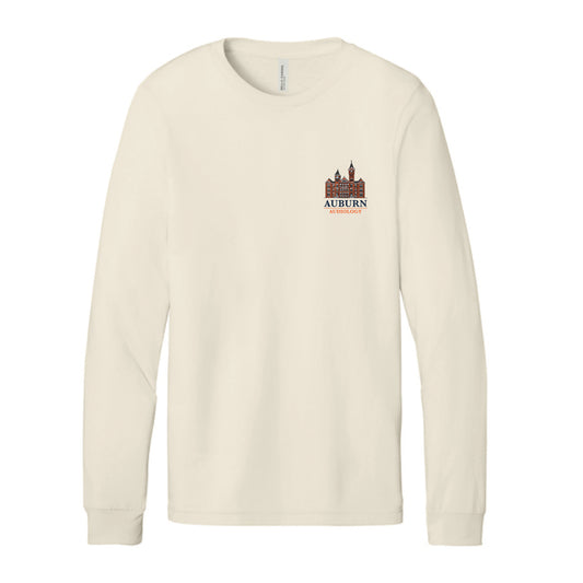 The Auburn Audiology Arch | Natural Jersey Long Sleeve Tee