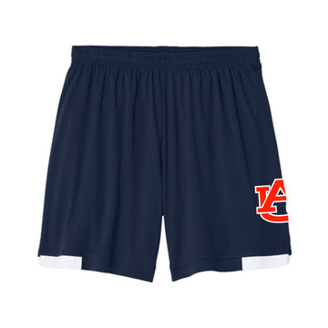 The AU Logo | Youth True Navy/ White Shorts