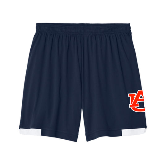 The AU Logo | Youth True Navy/ White Shorts