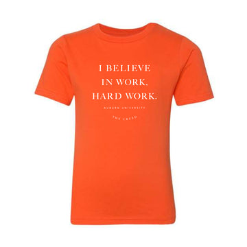 The Auburn Creed | Youth Classic Orange Tee