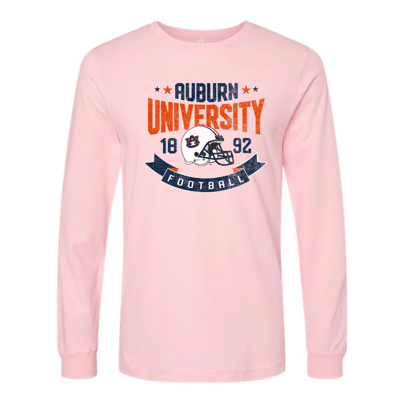 The Auburn Football EST | Pink Long Sleeve Tee