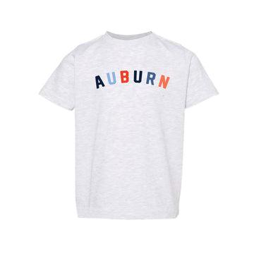 The Auburn Arch Multi | Toddler Ash Tee