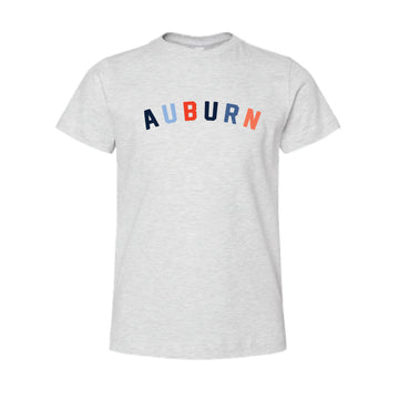 The Auburn Arch Multi | Youth Ash Tee