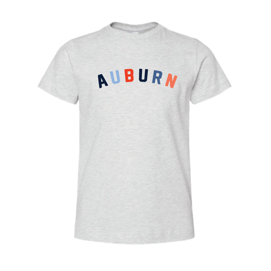 The Auburn Arch Multi | Youth Ash Tee