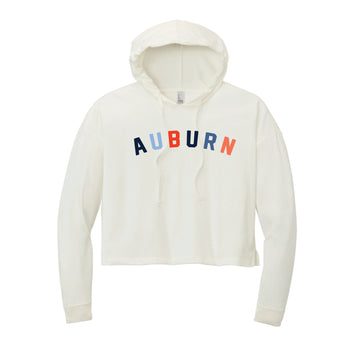 The Auburn Multi Arch | Adult Natural Hoodie