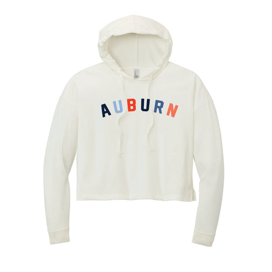 The Auburn Multi Arch | Adult Natural Hoodie
