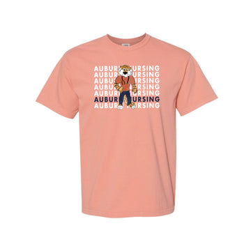 The Auburn Nursing Repeat Aubie | Terracotta Tee