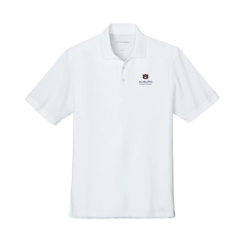 The Auburn Physical Therapy Logo | Embroidered Adult White Polo